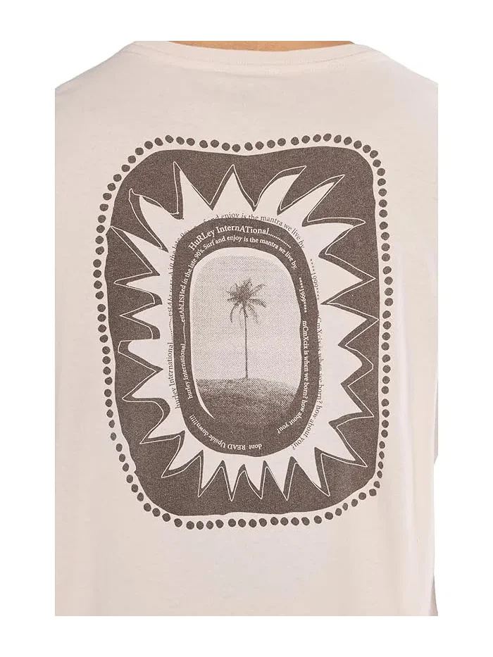 Футболка Hurley Seclusion Short Sleeve — изображение 5 из 5, кость