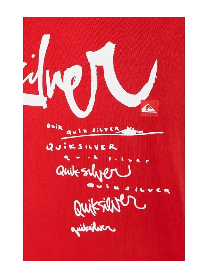 Футболка с принтом YG Impaired Screen Tee Quiksilver — изображение 5 из 5, зеленый
