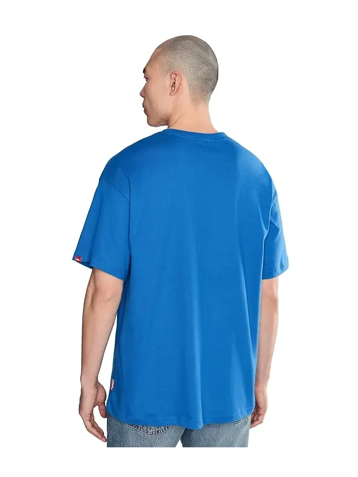Футболка с принтом YG Impaired Screen Tee Quiksilver — изображение 4 из 5, синий
