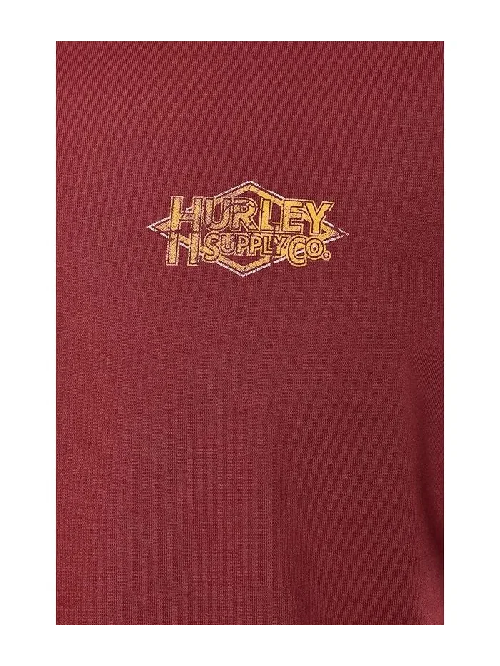 Футболка с коротким рукавом Fly Hurley — изображение 5 из 5, черный
