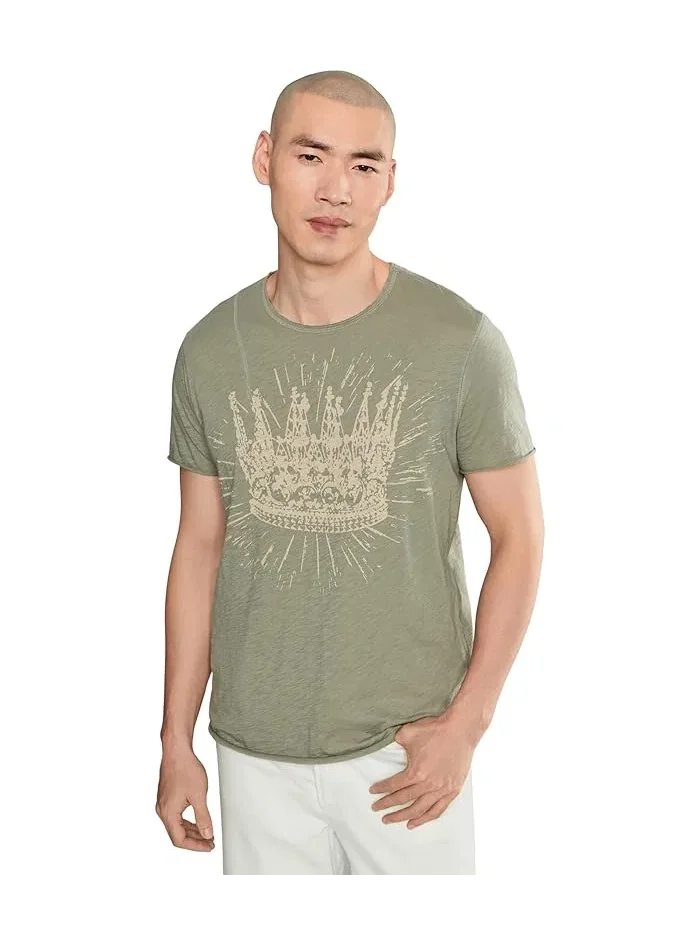 Футболка органический хлопок Crown Tee Kg6813f26 John Varvatos
