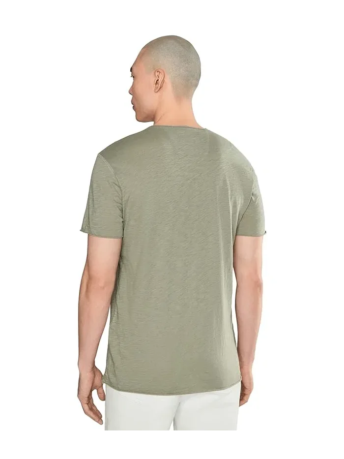 Футболка органический хлопок Crown Tee Kg6813f26 John Varvatos — изображение 4 из 5, кремовый