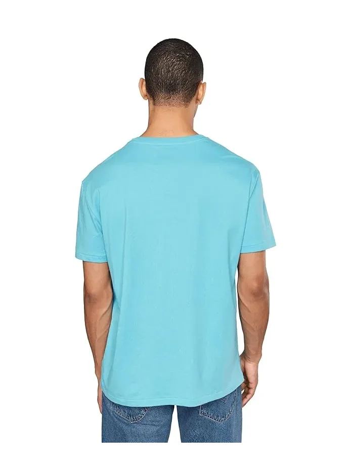 Футболка Big Pony Polo Ralph Lauren — изображение 4 из 5, бирюзовый