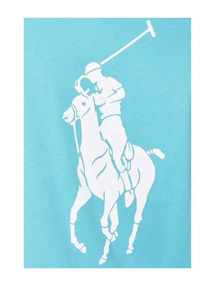 Футболка Big Pony Polo Ralph Lauren — изображение 5 из 5, бирюзовый
