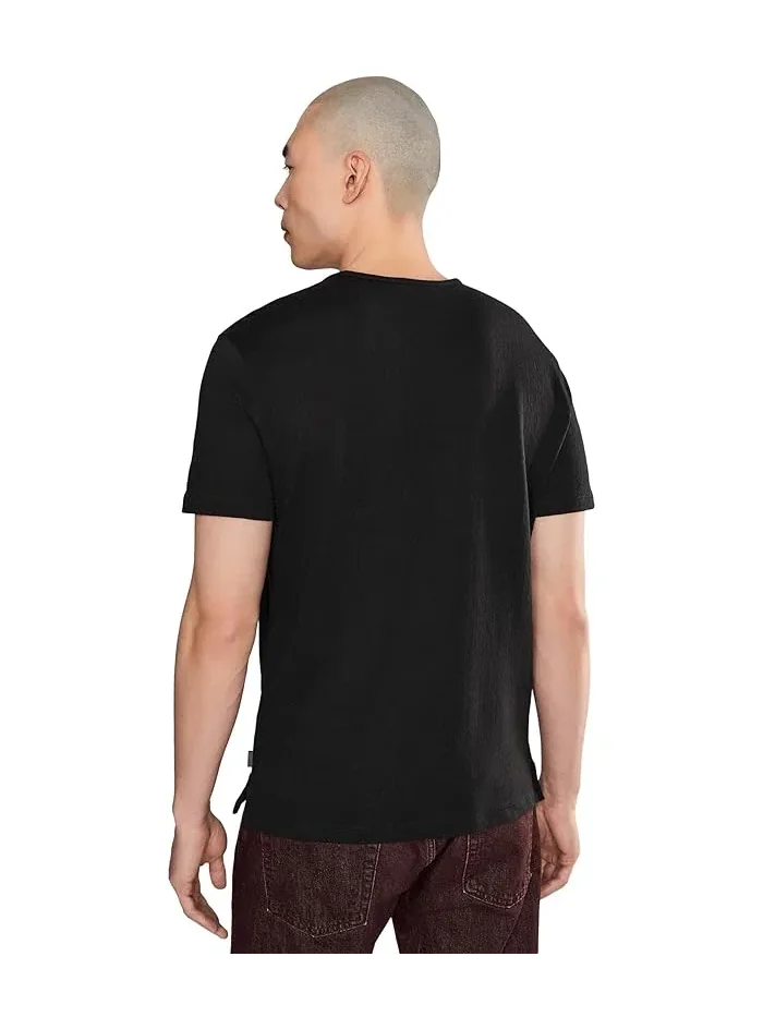 Футболка с текстурированной вязкой Stanley Crew K6965f26 John Varvatos — изображение 4 из 5, черный