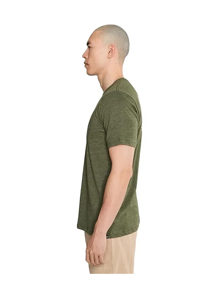 Футболка Skyline Slub Short Sleeve Hurley — изображение 3 из 3, темно-серый