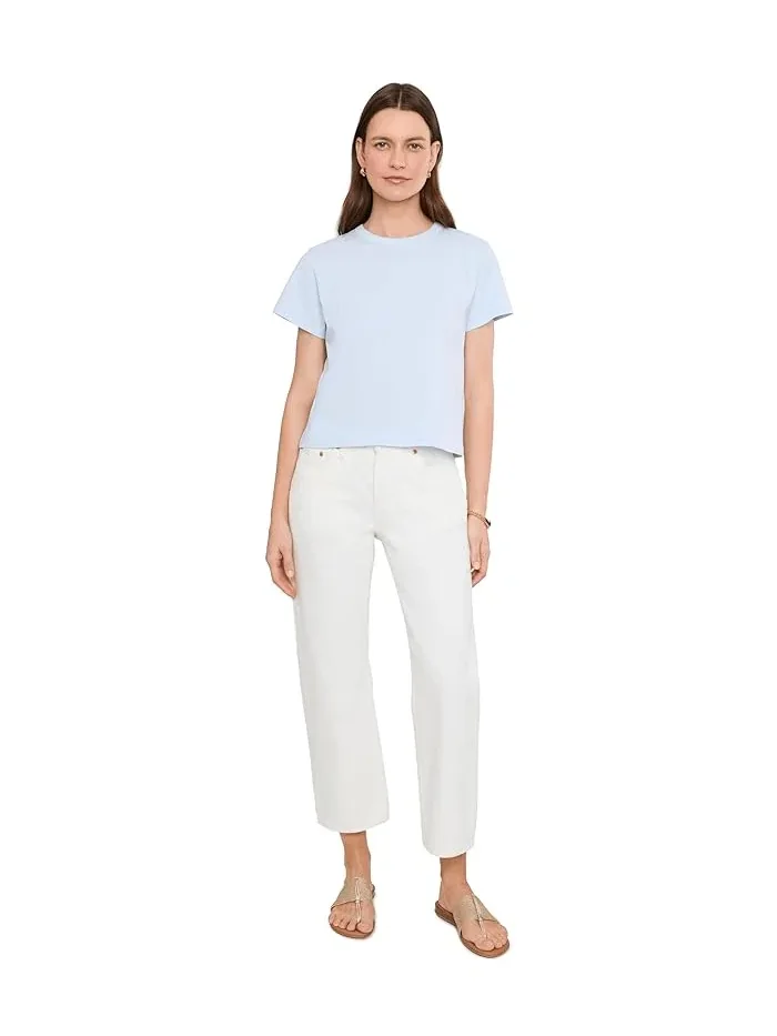 Футболка свободного кроя Organic Boxy Tee Lilla P — изображение 2 из 5, гортензия