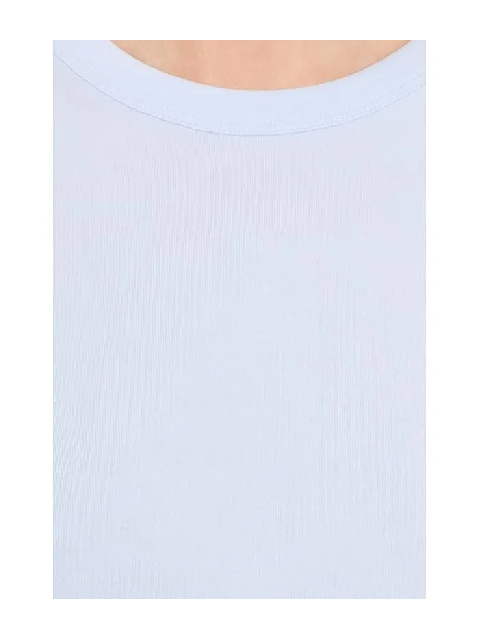 Футболка свободного кроя Organic Boxy Tee Lilla P — изображение 5 из 5, гортензия