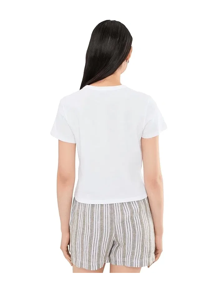 Футболка органическая свободный крой Organic Boxy Tee Lilla P — изображение 4 из 5, магнолия