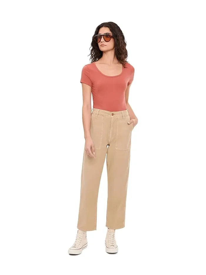 Футболка с коротким рукавом Pinetown Canyon Rib Columbia — изображение 2 из 5, красный