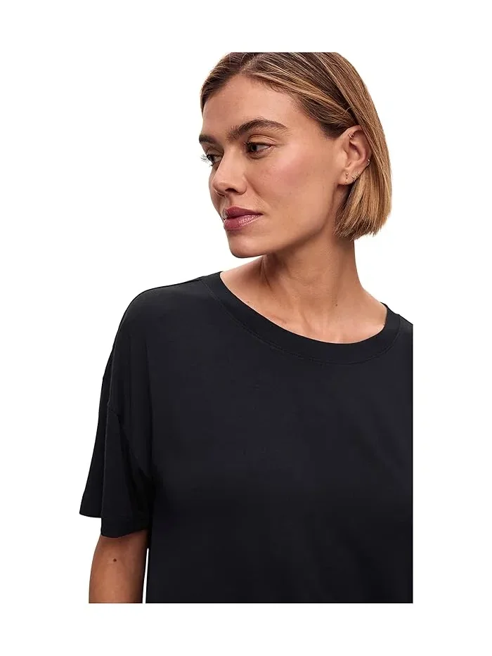 Футболка из модала Gisele Everyday Eberjey — изображение 3 из 3, черный