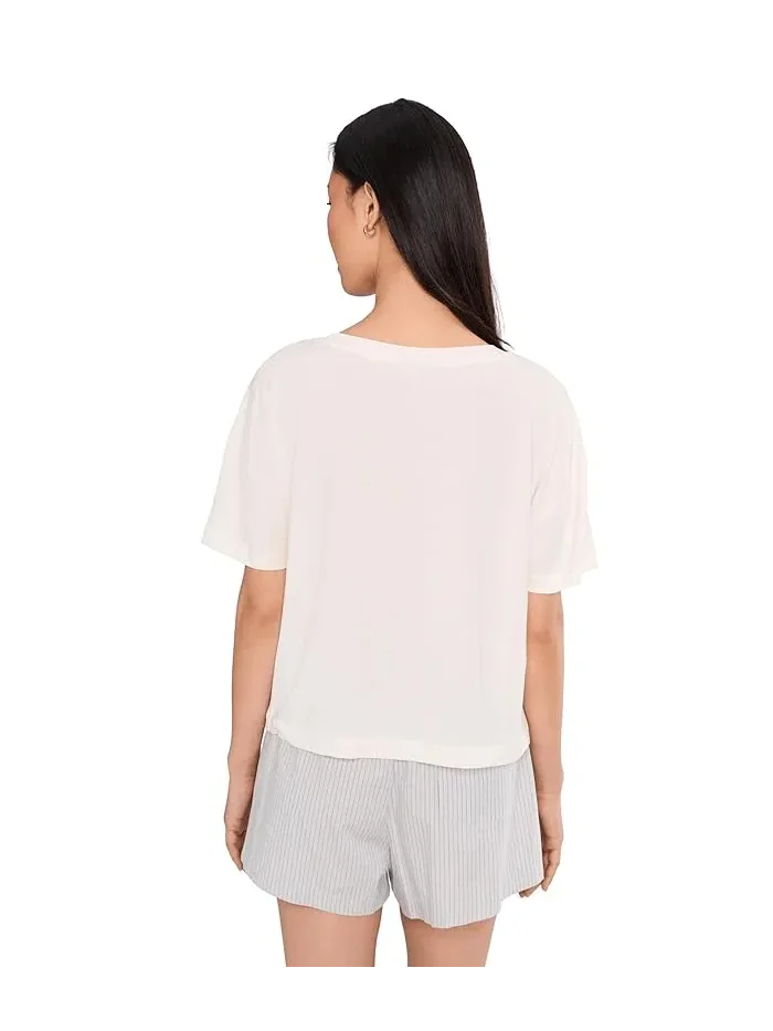 Футболка из TENCEL Modal Gisele Modal Everyday Eberjey — изображение 4 из 5