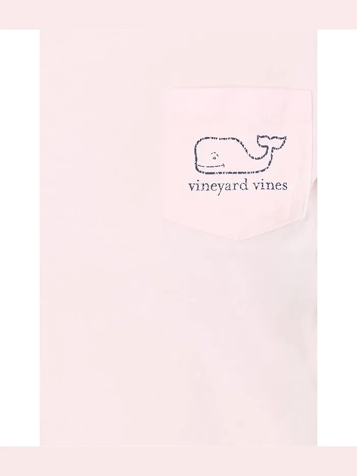 Футболка с карманом Vintage Whale Vineyard Vines — изображение 5 из 5, розовый