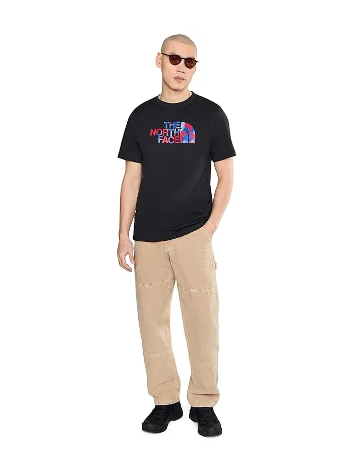 Футболка USA Regular Short Sleeve Tee The North Face — изображение 2 из 5, черный