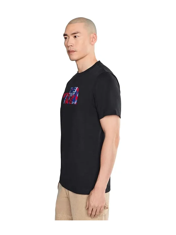 Футболка USA Regular Short Sleeve Tee The North Face — изображение 3 из 5, черный