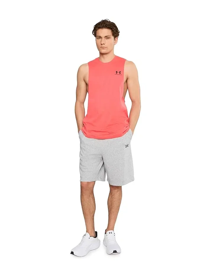 Футболка без рукавов Logo Cutoff Tank Under Armour — изображение 2 из 5, красный/красный