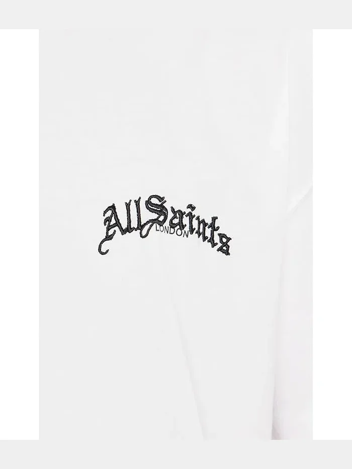 Футболка с принтом Descent AllSaints — изображение 5 из 5, белый