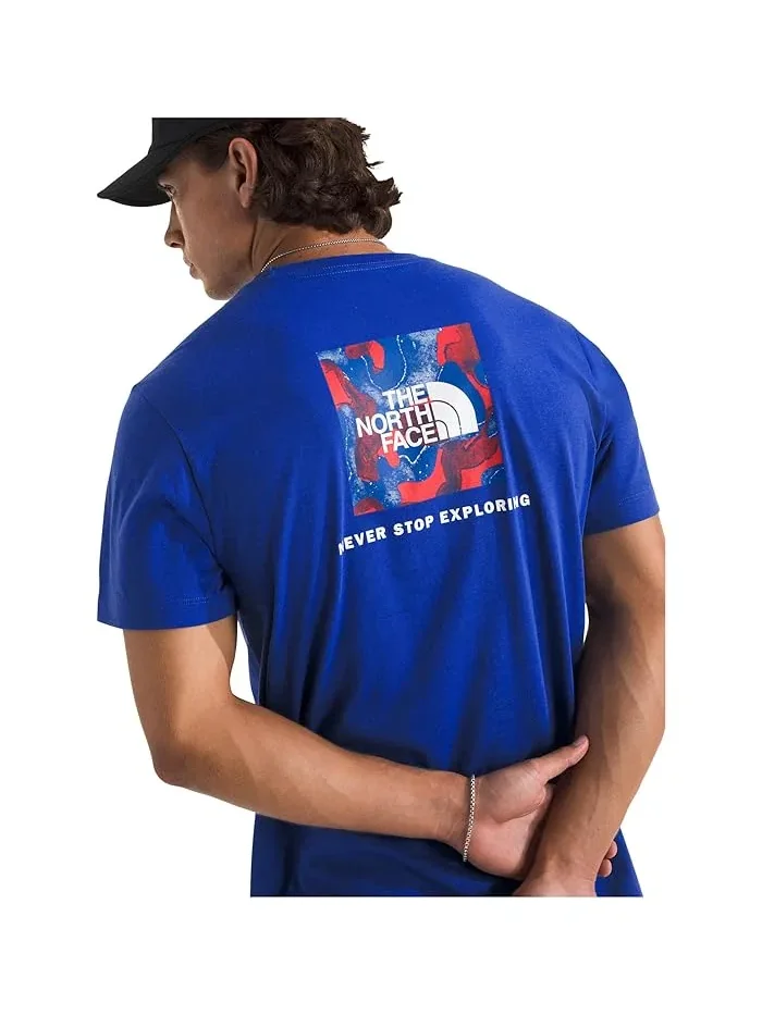 Футболка Regular Short Sleeve Tee The North Face — изображение 3 из 3, синий