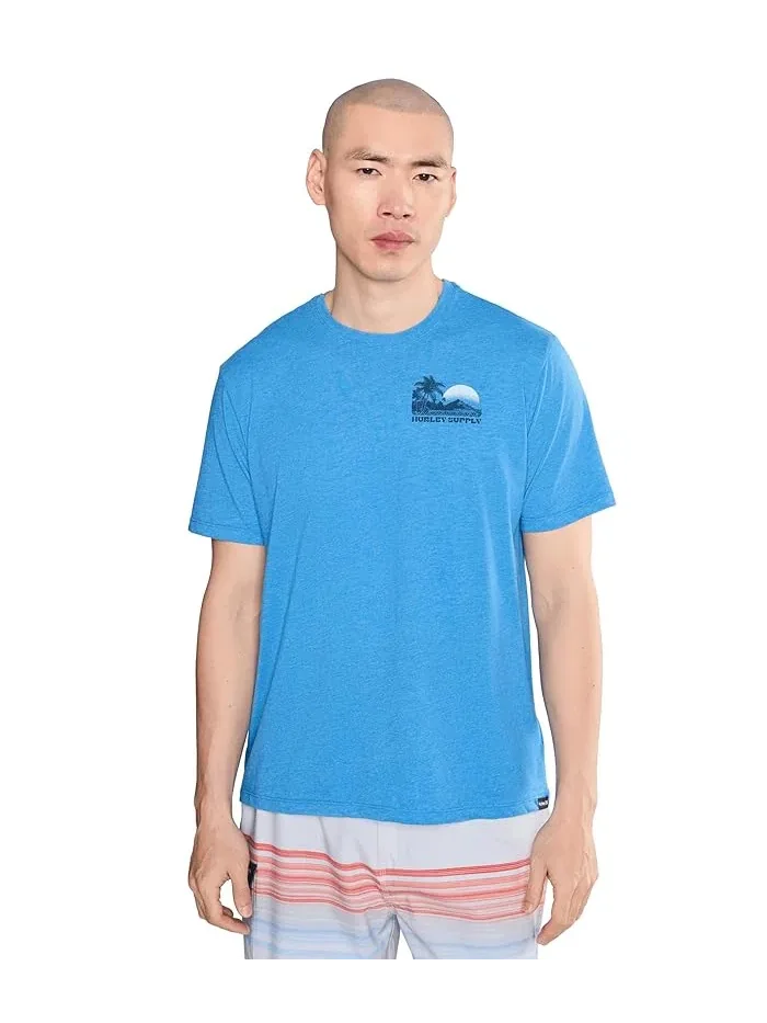 Футболка Hurley Island Scape Short Sleeve — изображение 1 из 5, этер