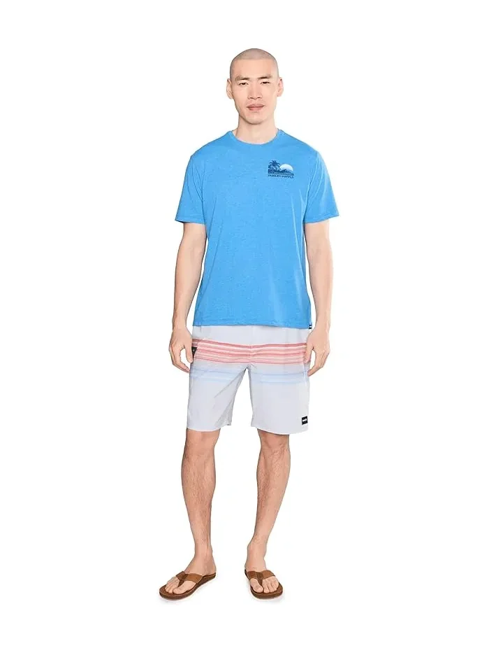 Футболка Hurley Island Scape Short Sleeve — изображение 2 из 5, этер