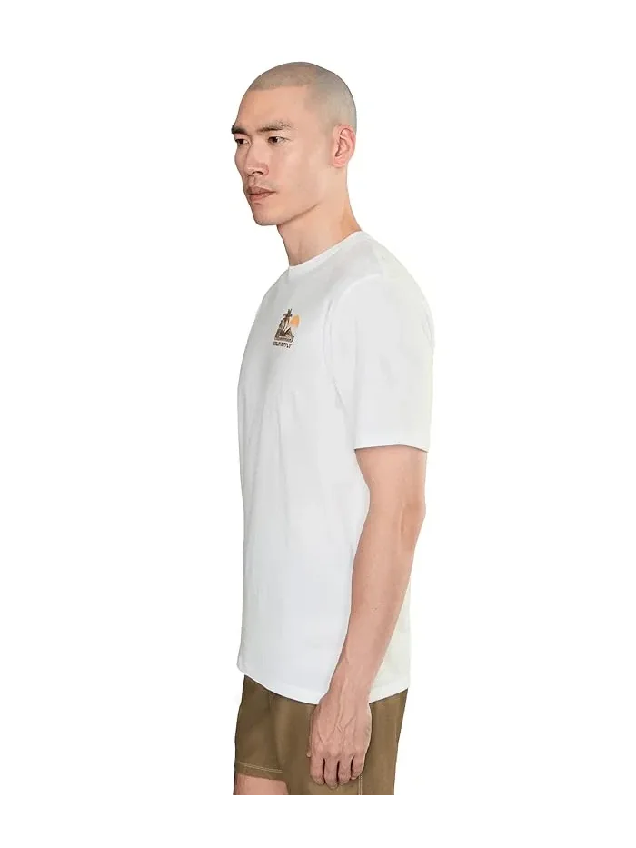 Футболка с коротким рукавом Island Scape Hurley — изображение 3 из 5, белый