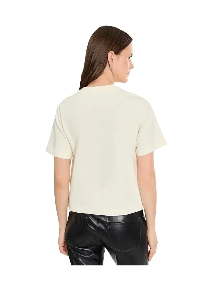 Футболка с тиснением Lisa Emboss AllSaints — изображение 4 из 5, белый