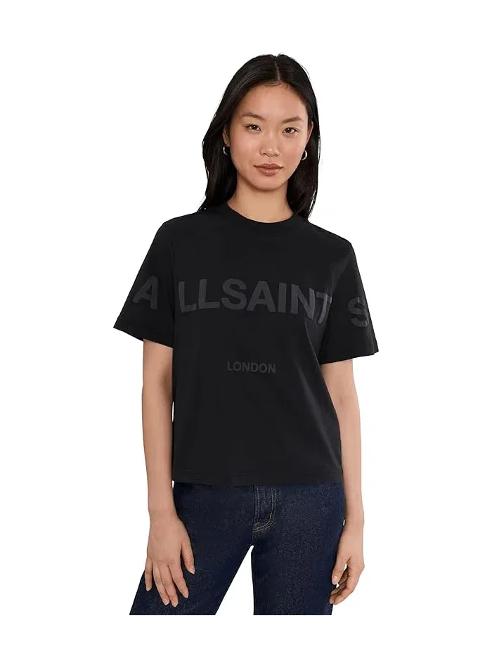 Футболка оверсайз Lisa Biggy AllSaints — изображение 1 из 5, черный