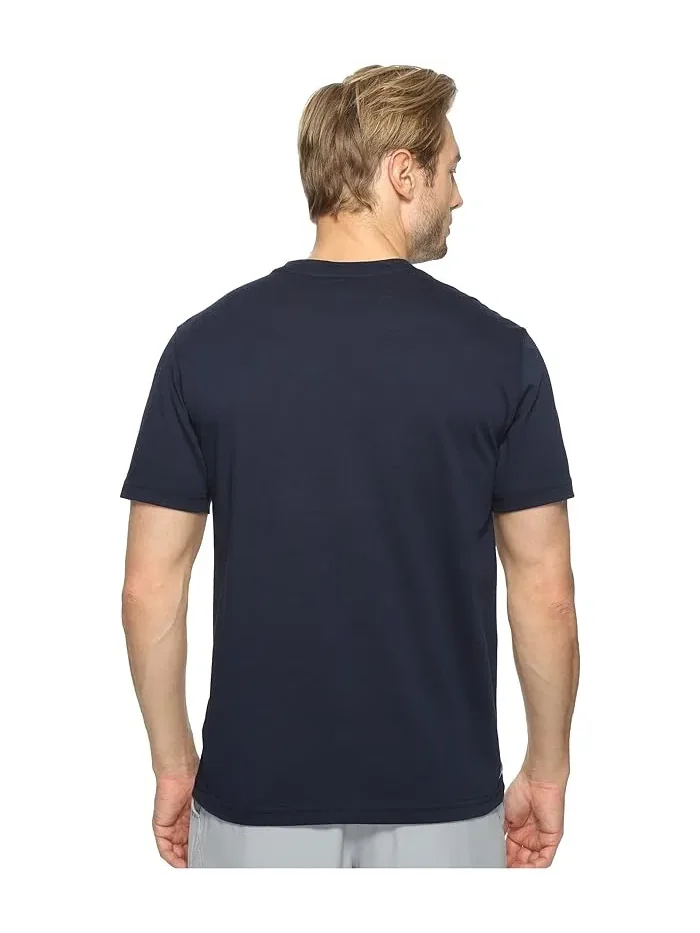 Футболка техническая Sport Lacoste — изображение 3 из 4, темно-синий