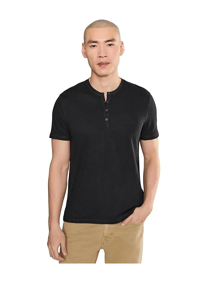 Футболка Henley с текстурой модель Elm K7387f26 John Varvatos
