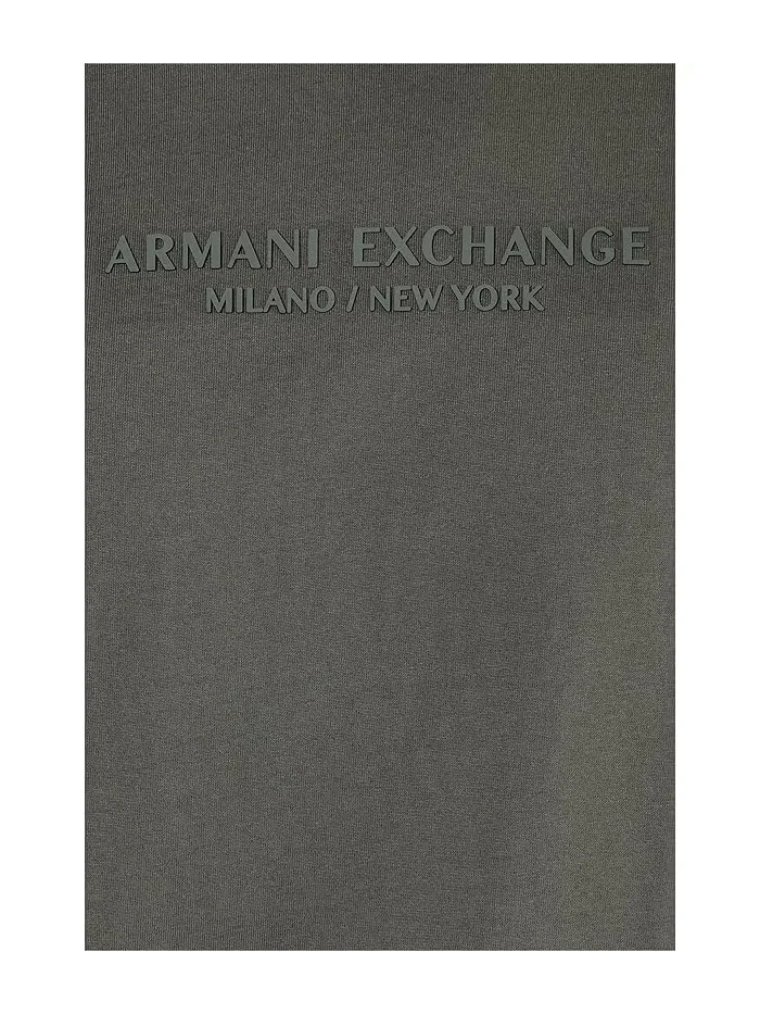 Футболка с принтом Cotton Jersey AX Wording Regular Tee Armani Exchange — изображение 5 из 5, мульти