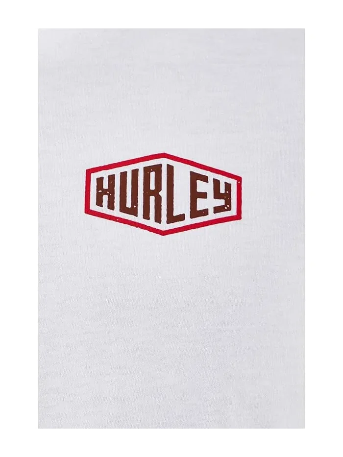 Футболка The Original Short Sleeve Hurley — изображение 5 из 5, белый
