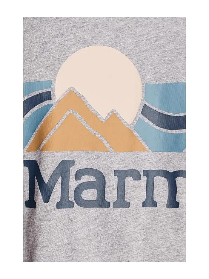 Футболка с коротким рукавом Coastal Tee Marmot — изображение 5 из 5, серый