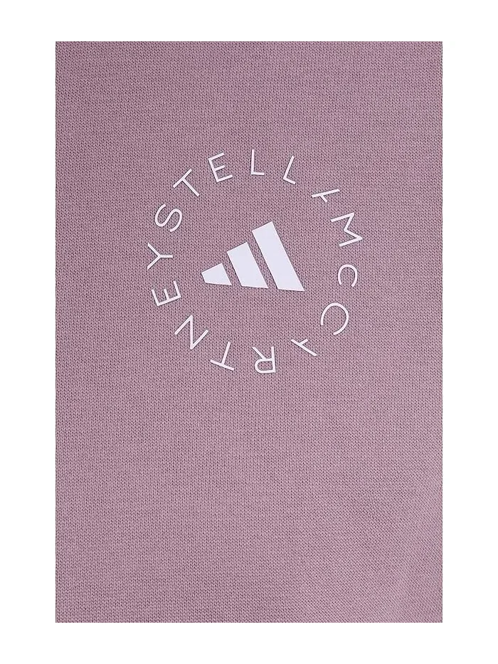 Футболка свободная Loose T-shirt Adidas by Stella McCartney — изображение 5 из 5, фиолетовый