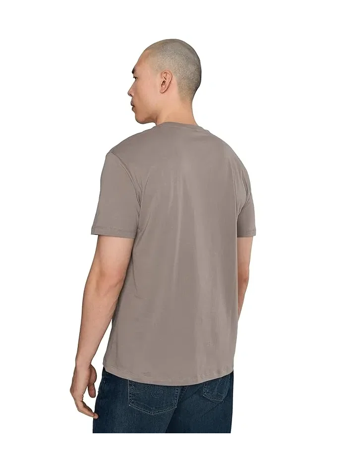 Футболка с коротким рукавом флокированная Armani Exchange — изображение 4 из 5