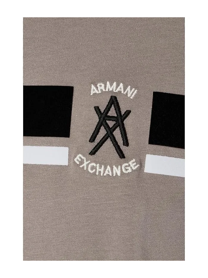 Футболка с коротким рукавом флокированная Armani Exchange — изображение 5 из 5