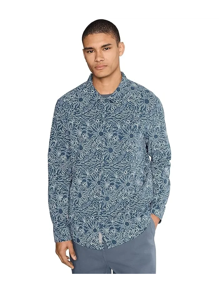Футболка с защитой от солнца Salathe Sun Shirt Royal Robbins — изображение 1 из 5, синий
