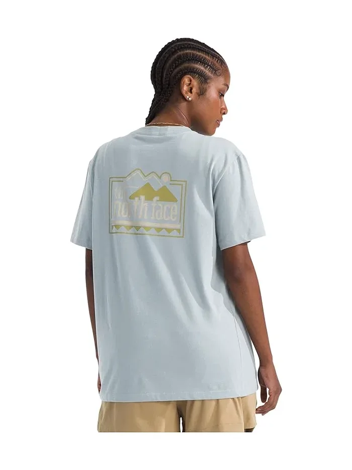 Футболка The North Face Explore Pin Relaxed Short Sleeve Tee — изображение 2 из 3, серый