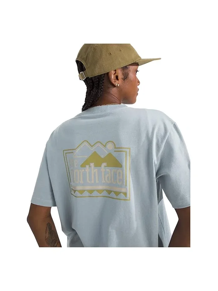 Футболка The North Face Explore Pin Relaxed Short Sleeve Tee — изображение 3 из 3, серый