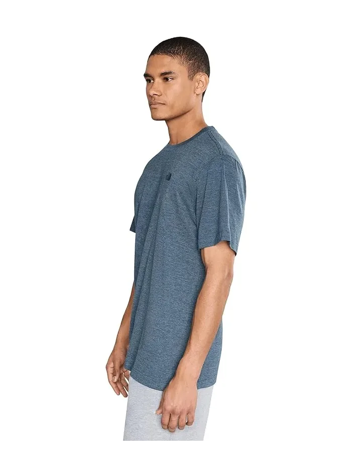Футболка S/S Tri-Blend Tee The North Face — изображение 3 из 5, синий белый