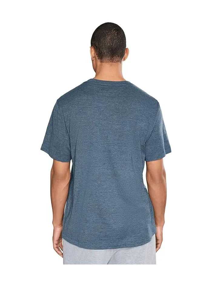 Футболка S/S Tri-Blend Tee The North Face — изображение 4 из 5, синий белый