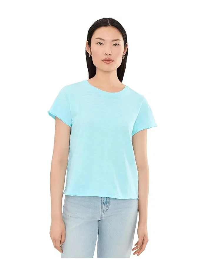 Футболка с коротким рукавом Garment Dye Tees Elliott Lauren, Island — изображение 1 из 5, островной