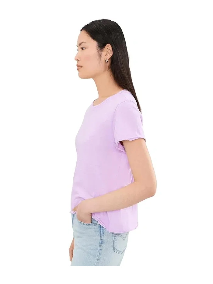 Футболка с коротким рукавом круглый вырез Garment Dye Tees Elliott Lauren — изображение 3 из 5, синий