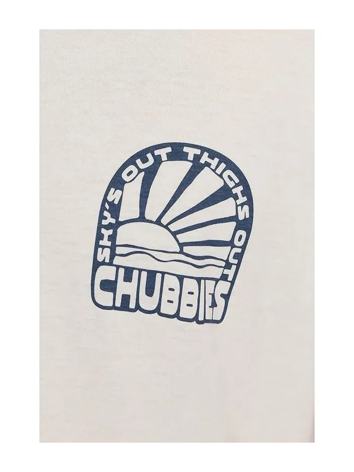 Футболка Chubbies Sunny Tomorrow — изображение 5 из 5, овсяный