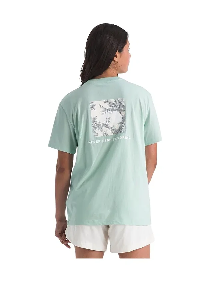 Футболка повседневная Midnight Mirage Relaxed Short Sleeve Tee The North Face — изображение 2 из 3, опаловый иней
