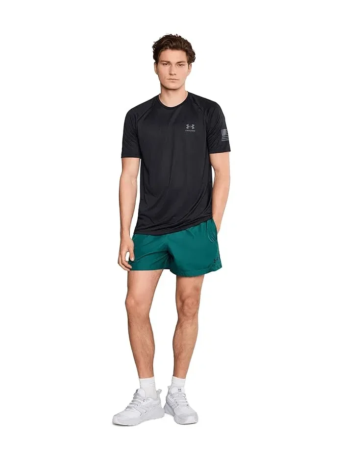 Футболка Freedom Tech Short Sleeve Under Armour — изображение 2 из 5, черный