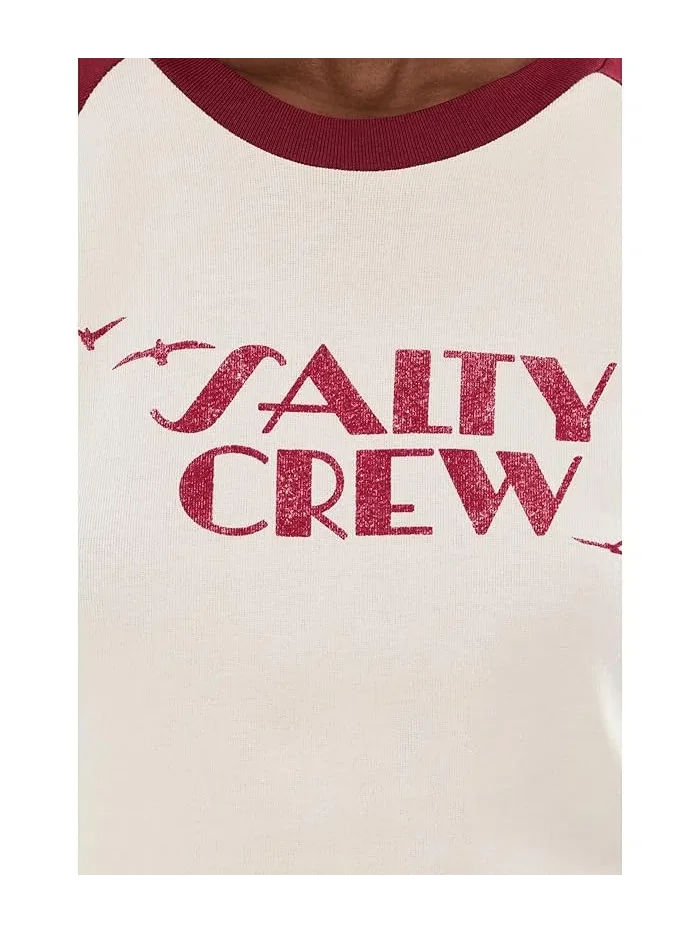 Футболка с рагланом Sailor Delight Salty Crew — изображение 5 из 5, сливавый