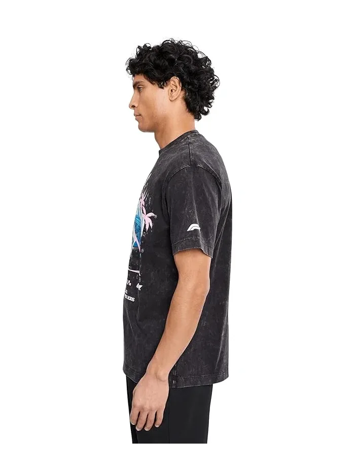 Футболка с графикой повседневная Formula 1 Miami Washed Graphic PUMA — изображение 3 из 5, светлый серый/серый