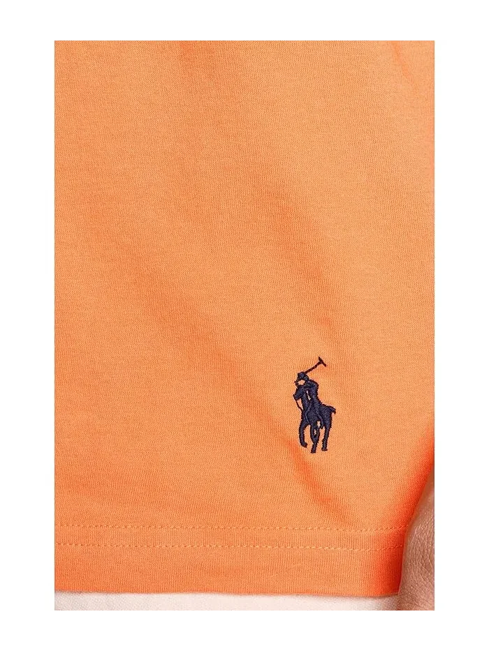 Футболка Classic Fit Polo Ralph Lauren — изображение 5 из 5, синий/оранжевый