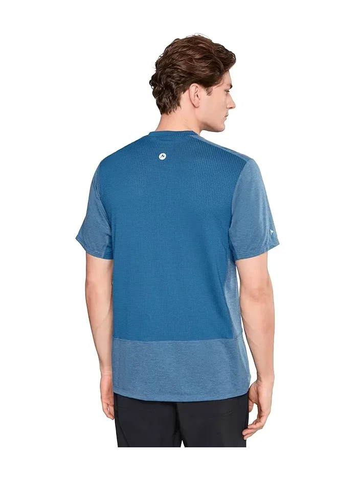 Футболка Uptrail Short Sleeve Marmot — изображение 4 из 5, синий
