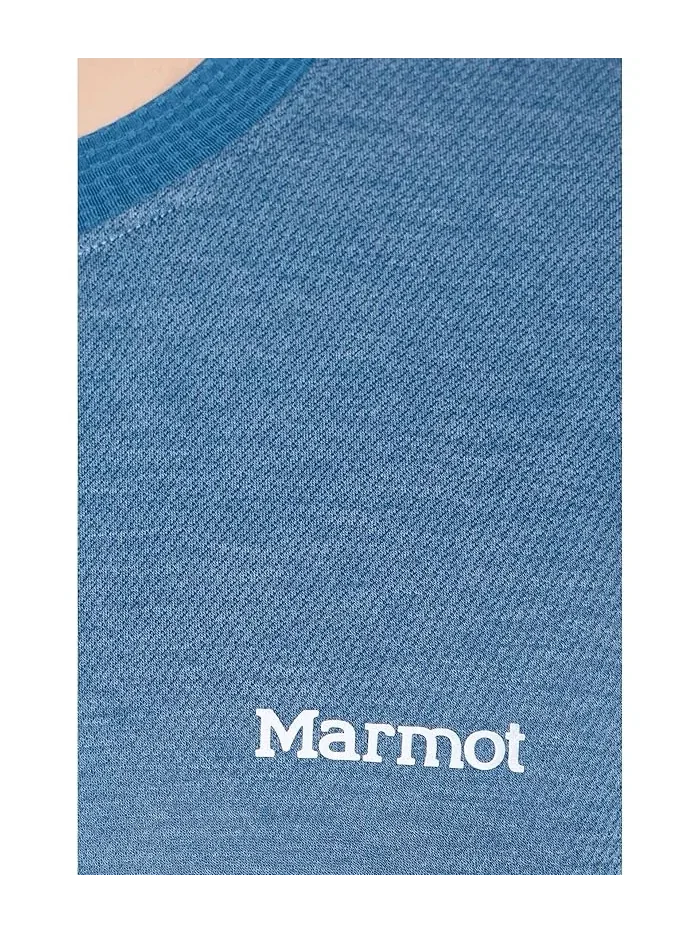 Футболка Uptrail Short Sleeve Marmot — изображение 5 из 5, синий
